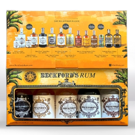 Beckfords minitures set of 5 rums
